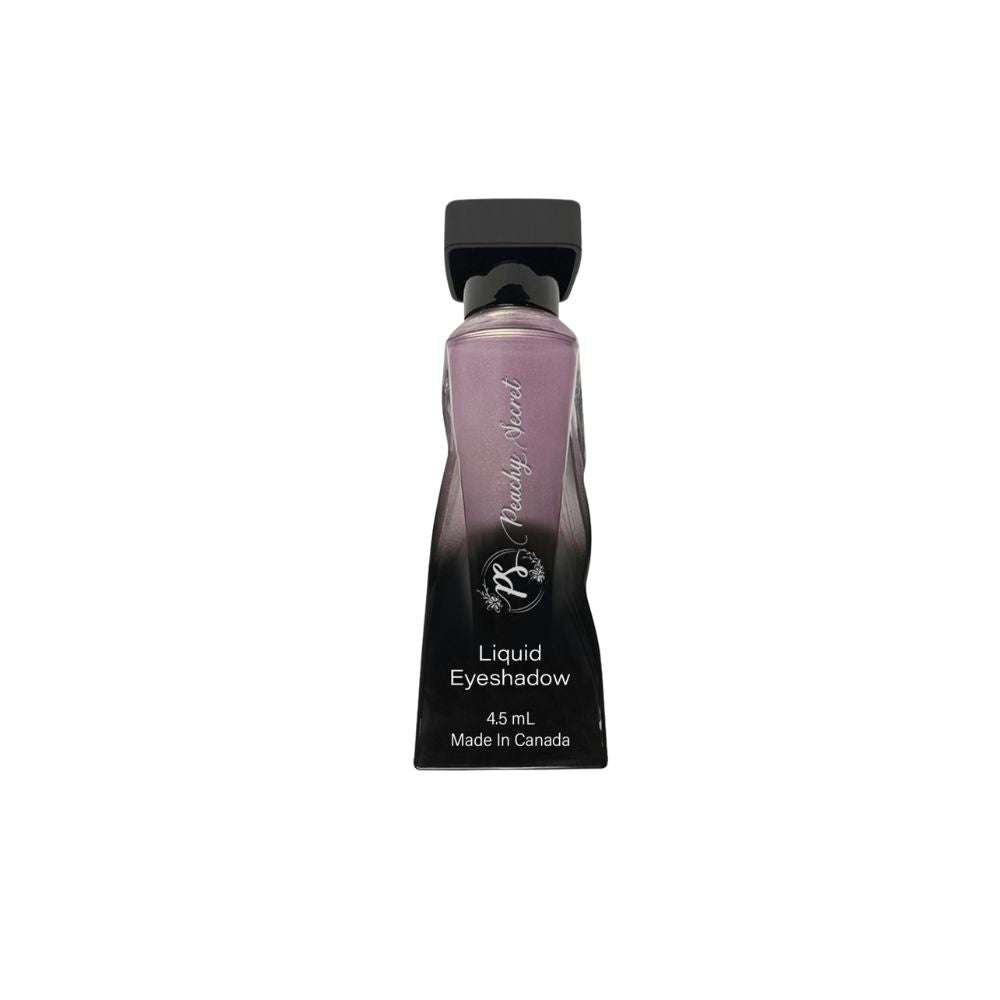 Liquid eyeshadow bottle in mauve purple
