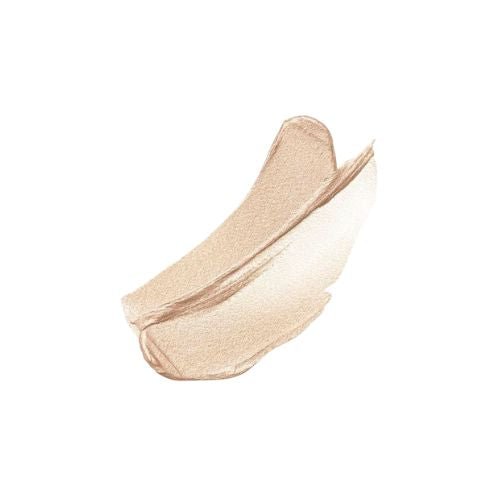 Hydrating liquid eyeshadow swatch in light champagne shimmer
