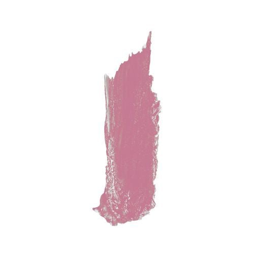 Soft pink lipstick swatch with creamy satin texture