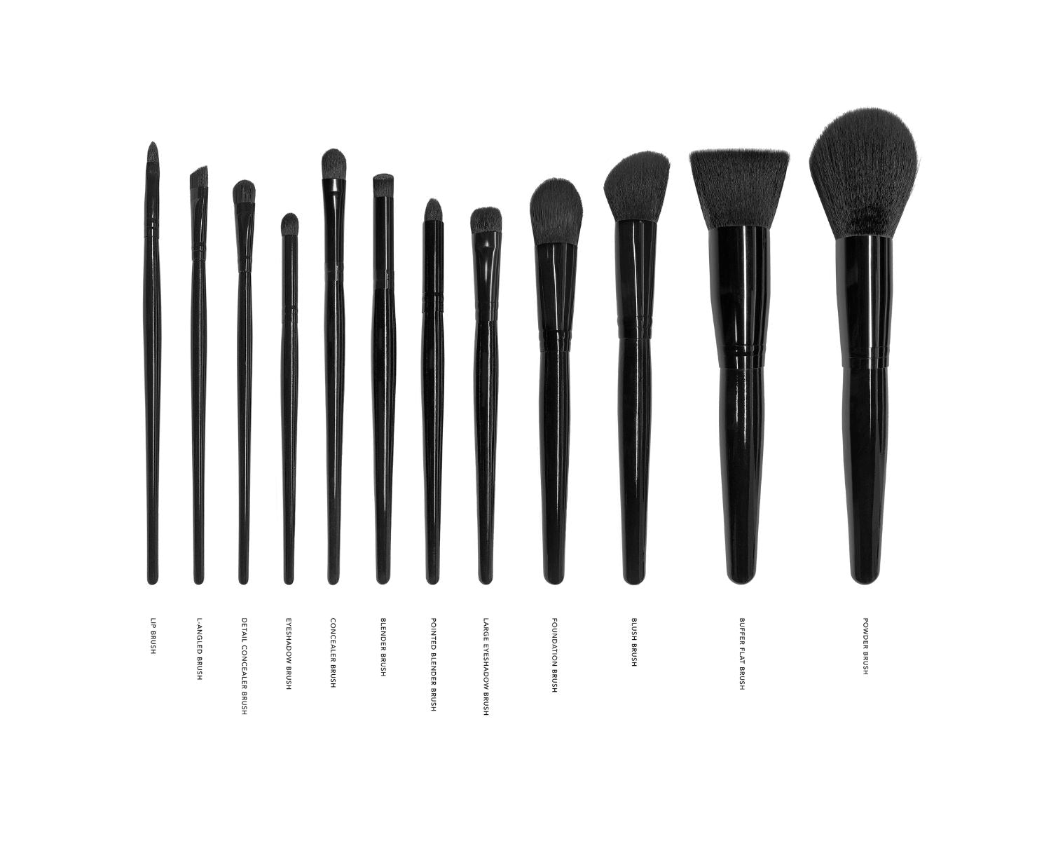 12-Pc. Ultimate Beauty Makeup Brush Set - Peachy Secret