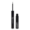 Long-wear liquid eyeliner black pen-style tube with applicator and cap